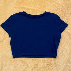 Women’s Large Wild Fable Black Crop Top